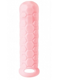Розовый фаллоудлинитель Homme Long - 15,5 см. - Lola Games - в Ростове-на-Дону купить с доставкой