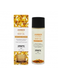 Органическое массажное масло AMBER JOJOBA - 100 мл. - Exsens - купить с доставкой в Ростове-на-Дону