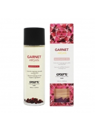 Органическое массажное масло GARNET ARGAN - 100 мл. - Exsens - купить с доставкой в Ростове-на-Дону