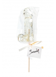 Прозрачный леденец в форме пениса со вкусом пина колада - Sosuчki - купить с доставкой в Ростове-на-Дону