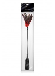 Стек-щекоталка Sweet Caress Feather Whip - 58 см. - Sweet Caress - купить с доставкой в Ростове-на-Дону