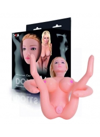 Надувная секс-кукла с реалистичной головой и поднятыми ножками - ToyFa - в Ростове-на-Дону купить с доставкой