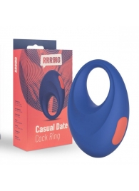 Синее эрекционное кольцо RRRING Casual Date Cock Ring - FeelzToys - в Ростове-на-Дону купить с доставкой