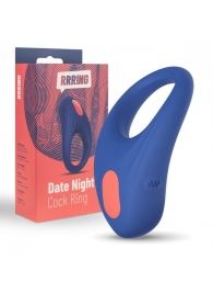 Синее эрекционное кольцо RRRING Date Night Cock Ring - FeelzToys - в Ростове-на-Дону купить с доставкой
