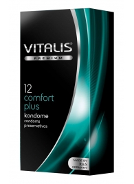 Контурные презервативы VITALIS PREMIUM comfort plus - 12 шт. - Vitalis - купить с доставкой в Ростове-на-Дону