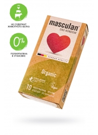 Экологически чистые презервативы Masculan Organic - 10 шт. - Masculan - купить с доставкой в Ростове-на-Дону