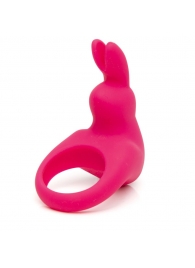 Розовое эрекционное виброкольцо Happy Rabbit Rechargeable Rabbit Cock Ring - Happy Rabbit - в Ростове-на-Дону купить с доставкой