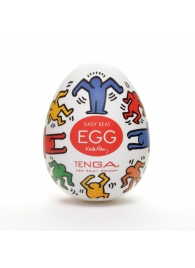 Мастурбатор-яйцо Keith Haring EGG DANCE - Tenga - в Ростове-на-Дону купить с доставкой