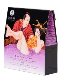 Соль для ванны Lovebath Sensual lotus, превращающая воду в гель - 650 гр. - Shunga - купить с доставкой в Ростове-на-Дону