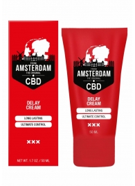 Крем-пролонгатор CBD from Amsterdam Delay Cream - 50 мл. - Shots Media BV - купить с доставкой в Ростове-на-Дону