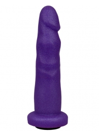 Фиолетовая реалистичная насадка-плаг - 16,2 см. - LOVETOY (А-Полимер) - купить с доставкой в Ростове-на-Дону