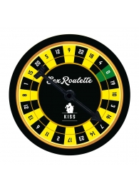 Настольная игра-рулетка Sex Roulette Kiss - Tease&Please - купить с доставкой в Ростове-на-Дону
