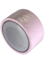 Розовый скотч для связывания Bondage Tape - 15 м. - Eroticon - купить с доставкой в Ростове-на-Дону