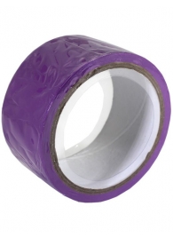 Фиолетовый скотч для связывания Bondage Tape - 15 м. - Eroticon - купить с доставкой в Ростове-на-Дону