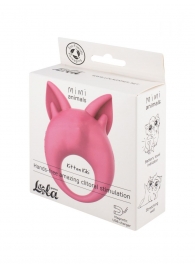 Розовое перезаряжаемое эрекционное кольцо Kitten Kiki - Lola Games - в Ростове-на-Дону купить с доставкой