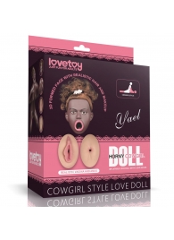 Темнокожая секс-кукла с реалистичными вставками Cowgirl Style Love Doll - Lovetoy - в Ростове-на-Дону купить с доставкой