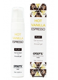 Возбуждающий гель Hot Vanilla Espresso Arousal Gel - 15 мл. - Exsens - купить с доставкой в Ростове-на-Дону