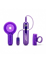 Набор из 2 фиолетовых эрекционных колец с вибрацией - Pink Vibe - в Ростове-на-Дону купить с доставкой