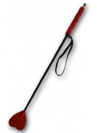 Стек с красным наконечником-сердечком - 70 см. - Sitabella - купить с доставкой в Ростове-на-Дону