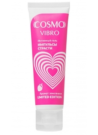 Возбуждающий гель на водно-силиконовой основе Cosmo Vibro с ароматом земляники - 50 гр. - Биоритм - купить с доставкой в Ростове-на-Дону
