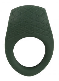 Зеленое эрекционное виброкольцо Luxurious Vibro Cock Ring - Orion - в Ростове-на-Дону купить с доставкой