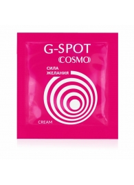 Стимулирующий интимный крем для женщин Cosmo G-spot - 2 гр. - Биоритм - купить с доставкой в Ростове-на-Дону