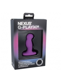 Фиолетовая вибровтулка Nexus G-Play+ M - Nexus Range - в Ростове-на-Дону купить с доставкой