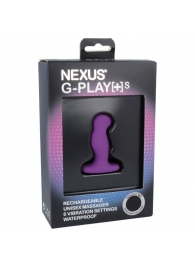 Фиолетовая вибровтулка Nexus G-Play+ S - Nexus Range - в Ростове-на-Дону купить с доставкой