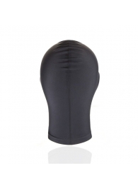 Черный текстильный шлем с прорезью для глаз - Notabu - купить с доставкой в Ростове-на-Дону