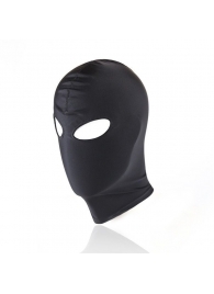 Черный текстильный шлем с прорезью для глаз - Notabu - купить с доставкой в Ростове-на-Дону