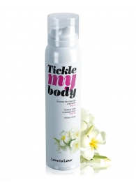 Массажная хрустящая пенка Tickle My Body Monoi с ароматом моной - 150 мл. - Love to Love - купить с доставкой в Ростове-на-Дону