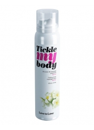 Массажная хрустящая пенка Tickle My Body Monoi с ароматом моной - 150 мл. - Love to Love - купить с доставкой в Ростове-на-Дону