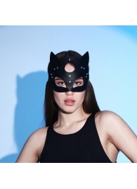 Оригинальная черная маска «Кошка» с ушками - Сима-Ленд - купить с доставкой в Ростове-на-Дону