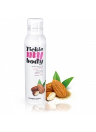 Массажная хрустящая пенка Tickle My Body Sweet Almonds с ароматом миндаля - 150 мл. - Love to Love - купить с доставкой в Ростове-на-Дону