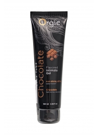 Интимный гель на водной основе Lube Tube Chocolate с шоколадным вкусом - 100 мл. - ORGIE - купить с доставкой в Ростове-на-Дону