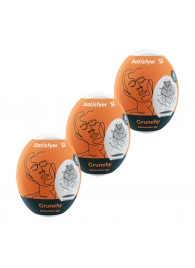 Набор из 3 мастурбаторов-яиц Satisfyer Crunchy - Satisfyer - в Ростове-на-Дону купить с доставкой