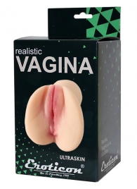 Телесный реалистичный мастурбатор-вагина и анус 3D - Eroticon - в Ростове-на-Дону купить с доставкой