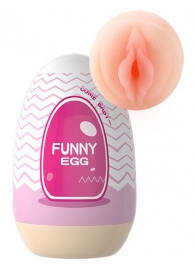 Мастурбатор-яйцо Funny Egg с входом-вагиной - Eroticon - в Ростове-на-Дону купить с доставкой