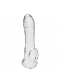 Прозрачная насадка на пенис Transparent Penis Enhancing Sleeve Extension - 15,9 см. - BlueLine - в Ростове-на-Дону купить с доставкой