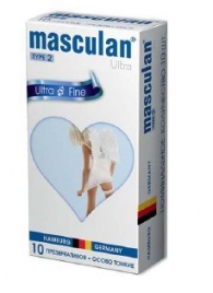 Ультратонкие презервативы Masculan Ultra Fine с обильной смазкой - 10 шт. - Masculan - купить с доставкой в Ростове-на-Дону