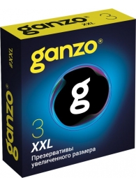 Презервативы увеличенного размера Ganzo XXL - 3 шт. - Ganzo - купить с доставкой в Ростове-на-Дону