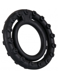 Чёрное кольцо для пениса Steely Cockring - Orion - в Ростове-на-Дону купить с доставкой