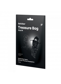 Черный мешочек для хранения игрушек Treasure Bag M - Satisfyer - купить с доставкой в Ростове-на-Дону