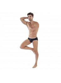 Черные мужские трусы-брифы Clever Latin Brief - Clever Masculine Underwear купить с доставкой