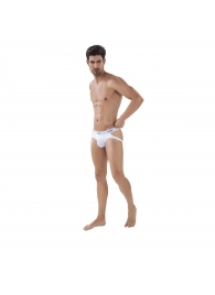 Белые мужские трусы-джоки Oporto Jockstrap - Clever Masculine Underwear купить с доставкой