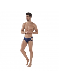 Темно-синие мужские трусы-джоки Oporto Jockstrap - Clever Masculine Underwear купить с доставкой