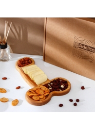 Деревянное блюдо для подачи в форме члена (32,5 х 20 х 1,7 см) - Сима-Ленд - купить с доставкой в Ростове-на-Дону