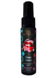 Спрей для горла Deep Throat с десенсибилизирующим эффектом и вкусом бабл-гам - 50 мл. - БиоМед - купить с доставкой в Ростове-на-Дону