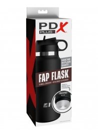 Черный мастурбатор в виде бутылки Fap Flask - Pipedream - в Ростове-на-Дону купить с доставкой