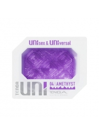 Фиолетовый мастурбатор-стимулятор Tenga Uni Amethyst - Tenga - в Ростове-на-Дону купить с доставкой